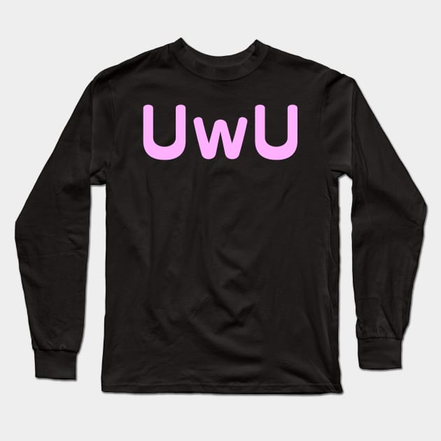 UwU Long Sleeve T-Shirt by TheQueerPotato